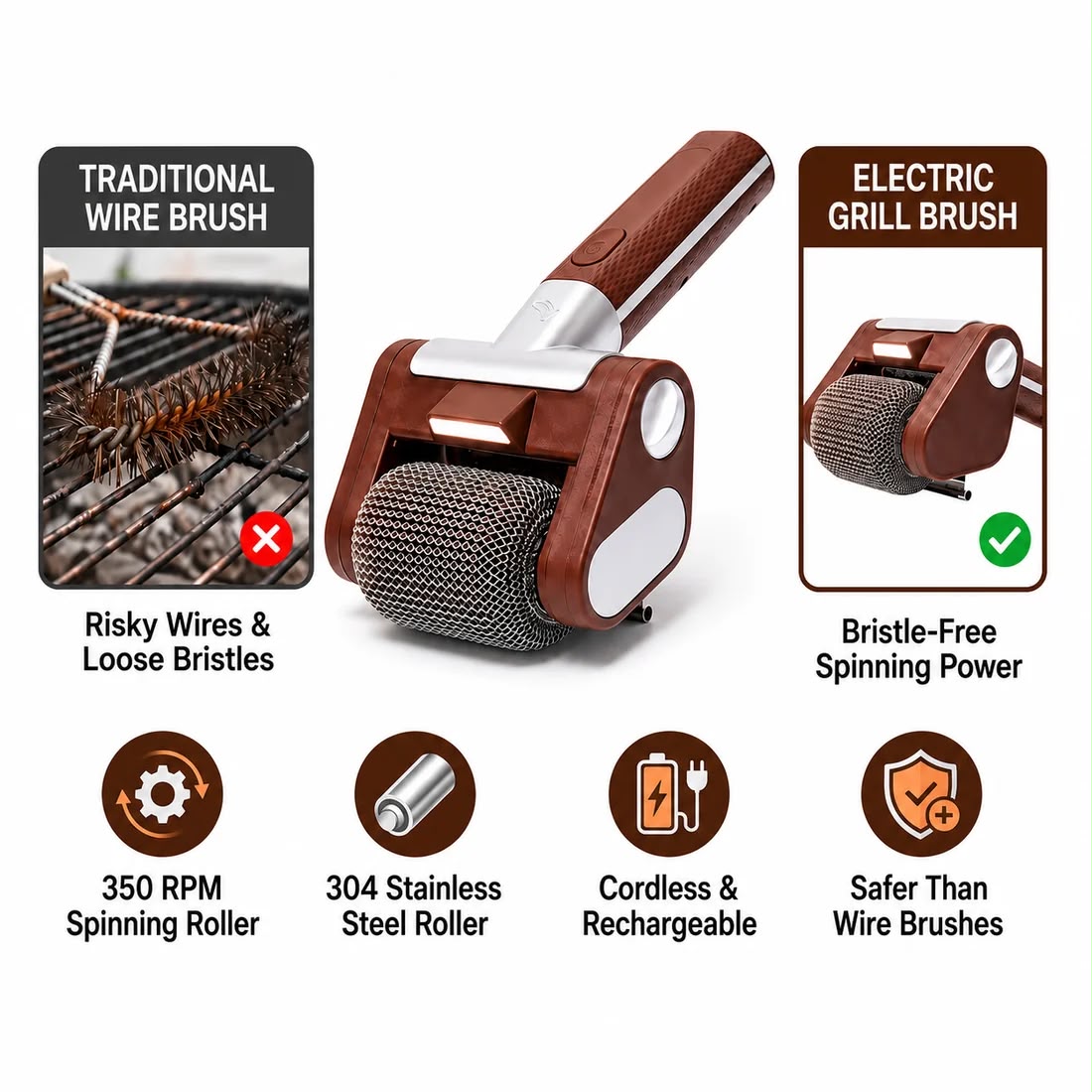Automatic Braai Brush
